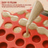 296 HKNMTT Mini Semi Sphere Shape Molds Silicone, Cavities Round Baking Moulds for Dog Treats Snack Candy Chocolate