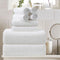 8 Piece Large White Family Bath Towel Set-2 Oversized Bath Towel Sheets,2