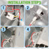 Dryer Parts - 6931EL3003D Limit Thermostat, Replacement Parts for LG Dryer, Replaces Multiple Models