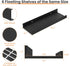 Set 6, upsimples Floating Shelves for Wall, Wall Shelves for Decor Storage of Wall Mounted Wood Shelf for Bedroom