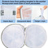 Vivifying Bra Bags for Laundry, 2 Pack Honeycomb Mesh Washing Bags for Lingerie, Delicates, Sock and Baby Clothes