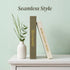 The Curated Hearth Set 2 Decorative Book Boxes of - Linen Textured Faux Books with Hidden Storage, Coffee Table Decor