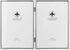 Lawrence 650057D Silver Metal Picture Frame, 7.1-Inch x 10.3-Inch