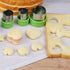 Vegetable Cutters Shapes Set, 20pcs Stainless Steel Mini Cookie Cutters + 20pcs Cute Cartoon Animals Food Picks