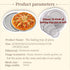 6 Packs 7 Inch Aluminum Alloy Pizza Pan with Holes, Commercial Grade Baking Screen for Oven Round Pizza Crisper