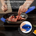 Silicone Hot Pan Handle Holder - 3Pcs Heat Resistant Non-Slip Rubber Covers for Kitchen Cookware, Blue