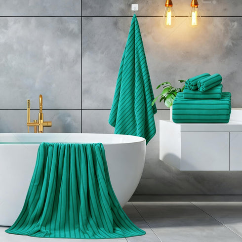 Towels,8 Pack Set Sheets-2 2 4 Mistyrose Bath Large Bath Towels Super Absorbent Microfiber Bath Oversized Bath Sheets