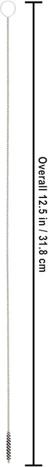 REDECKER Milk Foamer Hose Brush - Ideal for Espresso & Coffee Machine Cleaning, 12-1/2 Inches