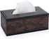 Sumnacon Rectangular Leather Tissue Box Cover – Stylish PU Tissue Box Holder with Magnetic Bottom for Home and Office