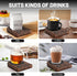 3 Settings, 2-12 Mug Warmer, Coffee Mug Warmer with Adjustable Temperature Coffee Warmer Auto Shutoff, Digital Display