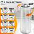 Set, 3 Pack 15 oz 136 1 1 Segarty Spice Jars with Label Large Glass Spice Jars with Shaker Lids, Clear Seasoing Bottles