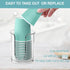 Bathroom Cup Dispenser, 5 oz Countertop, 2 Pack Mouthwash Cup Holder for Bathroom, Small Disposable Cup Holder