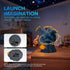 3 4 5 6 7 8 9 10 Playset Magnetic Musical Rotating Ball,Space Toys for Kids Year Old Boys Girls Sensory Toys
