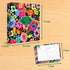 Recipe Binder Kit 9.5 inch x 11 inch with 50 Protectors, 100 Cards & 8 Dividers