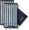 Colonial Candle Unscented Taper Candle, Wedgewood, 10 In, Pack of 12, Up to 8 Hours Burn