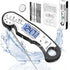 ANDAXIN Digital Instant Read Meat Thermometer - Waterproof Ultra-Fast with Backlight, Calibration & Foldable Probe -