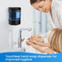 SVAVO Automatic Soap Dispenser, Wall Mount Hand Soap Dispenser, 600ml/21 fl.oz, Touchless Electric Sensor Pump