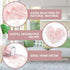 JOHOUSE Rose Quartz Crystals, 1lb Pink Crushed Rose Quartz Chips, Bulk Tumbled Stones for Aquarium, DIY Crafts & Indoor