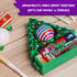 6 Count Christmas Tree Decorating Refill Kit - Blank White Ball Ornaments for Treemendous Tree & Gift Box Decorators