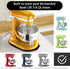 Mixer Slider for KitchenAid 5-8 Qt Bowl Lift Stand Mixer, Sliding Tray with Smooth Rolling Wheels for Easy Movement