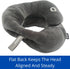 BCOZZY Neck Brace Pillow, Patented Relief for Neck Pain, Soft Washable Adjustable Support, Black