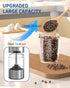 Set Set CIRCLE JOY Gravity Electric Salt and Pepper Grinder Automatic Salt and Pepper Grinder with LED Light, Battery