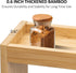 33" Over the Stove Spice Rack, Wide Bamboo Shelf Rack Organizer for Stove Top