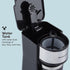 Elite Gourmet EHC-112B Personal Single-Serve Coffee Maker, Includes Stainless Steel Thermal Travel Mug