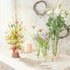 18 Inch Summer RoseCraft Easter Decorations, Artificial Pre-Lit Easter Egg Tree Tabletop Decor with Delicate Ornaments