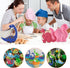 Dinosaur Fondant Silicone Chocolate Molds (7Pcs), Kid's Cartoon Dino Claws Clay Mold for Cake Decorating, Sugar Crafts