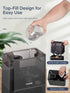 6L 60H 12H FOHERE Smart Humidifiers for Bedroom, Warm and Cool Mist Quiet Humidifier with Runtime, Humidity Control