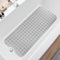 TEESHLY Bathtub Mats for Shower Tub, Extra Long Non-Slip 39 x 16