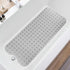 TEESHLY Bathtub Mats for Shower Tub, Extra Long Non-Slip 39 x 16