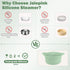 Jalopink 42oz(1250ml)) Silicone Microwave Steamer - Microwave Pot Steamer Basket Bowl for Baby Food, Vegetables