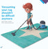 Rug Gripper Non-Slip Pad Underlay - Thick Padding for Hardwood Floors, Size 2 x 3, Prevents Sliding