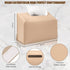 SILFGRLF Stylish Tissue Box Cover Holder Compatible with Kleenex Disposable Paper Hand Towels, Leather Wall-Mounted