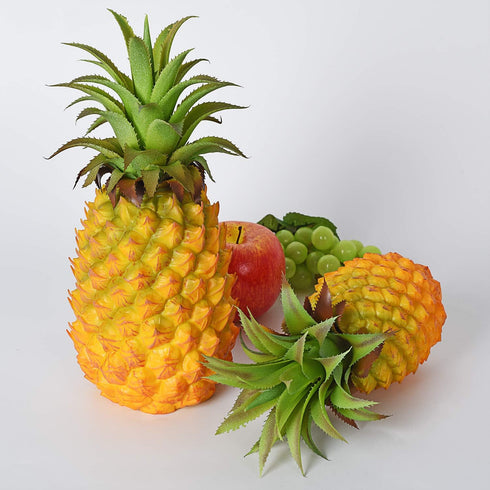 Lvydec Artificial Pineapple - Realistic Fake Pineapple for Home Cabinet Table Party Decoration (8.2")