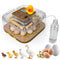 GleeGearNex Gen IV - 12 Egg Fully Automatic Incubator, 2026 Upgraded Design, Intelligent