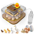GleeGearNex Gen IV - 12 Egg Fully Automatic Incubator, 2026 Upgraded Design, Intelligent