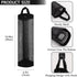 ZUFECY 1 Grocery Bag Holder, Breathable Mesh Bags Dispenser Organizer Trash Bags, Black Hanging Storage Dispensers - Pc