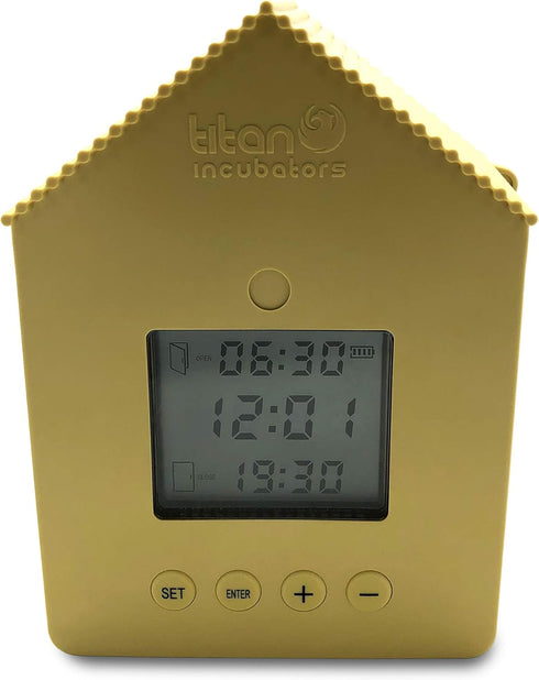 Titan Incubators Automatic Chicken Door/Automatic Chicken Coop Door Opener with Timer - Elite