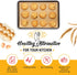 Parchment Paper Baking Sheets, 12x16 In 120 Pcs by Baker's Signature, Precut Non-Stick & Unbleached