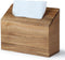 YANGQIHOME Acacia Hand Towel Box Cover Compatible with Kleenex Disposable Paper Hand