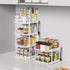 Altdnmaf 6 Tier Narrow Shoe Storage Rack, Compact Single Shoerack Stand for Slim Space, Stackable Tall Thin Show Tower