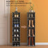 18 Entryway,Hallway,Closet, AFOORD Narrow Shoe Rack Tiers, Tall Skinny Shoe Organizer, Small Space and Vertical Shoe