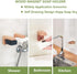 (2 sets) Wood Magnetic Bar Soap Holder for Shower Wall, Eco-Friendly Wooden Soap Dish for Soaps & Beard Shampoo Bars