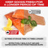 ForJars Vacuum Sealer Bags for Food Storage, 100 Count Pre-Cut Size Bags for Sous Vide Cooking, 8x12