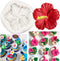 Hibiscus Flower Silicone Fondant Molds for Cake Decoration, Cupcake Topper, Chocolate Candy, Sugar Craft, Polymer Clay,