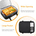 Insulated Casserole Carrier for Hot or Cold Food, Lasagna Tote for Potluck Parties, Fits 9"×13" Baking Dish