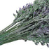 GTIDEA 4pcs Artificial Flowers, Flocked Plastic Lavender Bundle, Fake Plants for Home Kitchen Office Decor